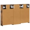  Fürdőszobai Szekrény Szett 3 pcs 80 x 10,5 x 50 cm Faanyag