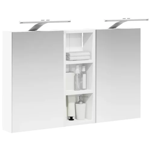  Fürdőszobai Szekrény Szett 3 pcs 80 x 10,5 x 50 cm Faanyag