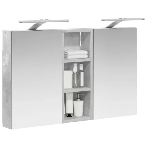  Fürdőszobai Szekrény Szett 3 pcs 80 x 10,5 x 50 cm Faanyag