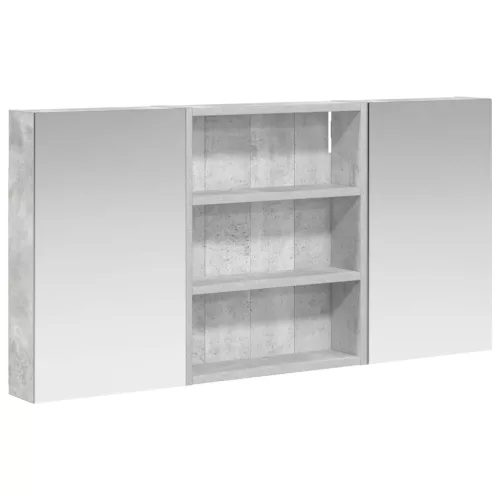  Fürdőszobai Szekrény Szett 3 pcs 100 x 10,5 x 50 cm Faanyag