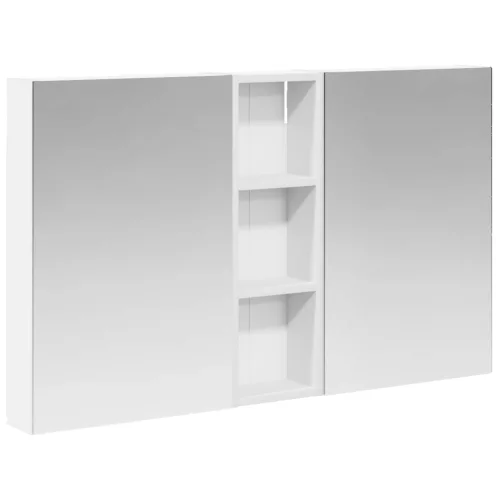  Fürdőszobai Szekrény Szett 3 pcs 100 x 10,5 x 60,5 cm Faanyag