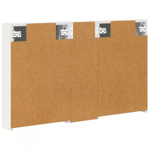  Fürdőszobai Szekrény Szett 3 pcs 100 x 10,5 x 60,5 cm Faanyag