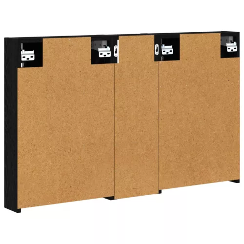  Fürdőszobai Szekrény Szett 3 pcs 100 x 10,5 x 60,5 cm Faanyag