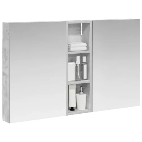  Fürdőszobai Szekrény Szett 3 pcs 100 x 10,5 x 60,5 cm Faanyag