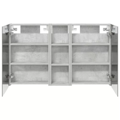  Fürdőszobai Szekrény Szett 3 pcs 100 x 10,5 x 60,5 cm Faanyag