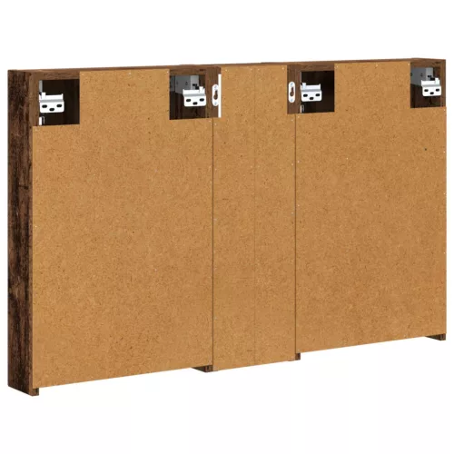  Fürdőszobai Szekrény Szett 3 pcs 100 x 10,5 x 60,5 cm Faanyag