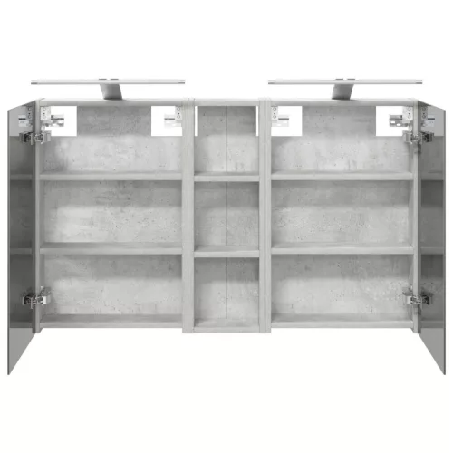  Fürdőszobai Szekrény Szett 3 pcs 100 x 10,5 x 60,5 cm Faanyag