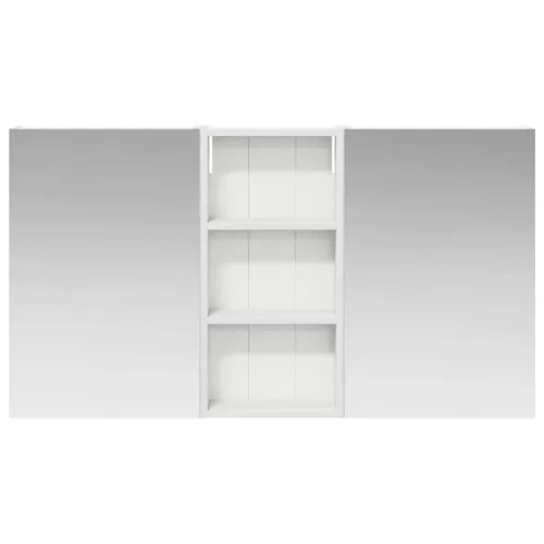  Fürdőszobai Szekrény Szett 3 pcs 110 x 10,5 x 60,5 cm Faanyag