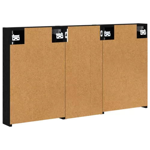  Fürdőszobai Szekrény Szett 3 pcs 110 x 10,5 x 60,5 cm Faanyag