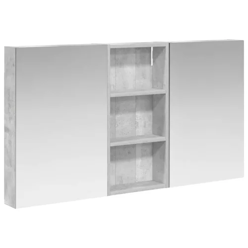  Fürdőszobai Szekrény Szett 3 pcs 110 x 10,5 x 60,5 cm Faanyag