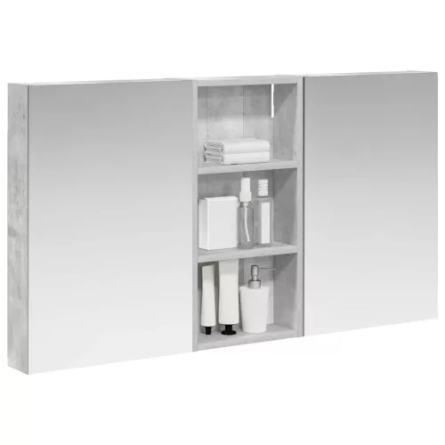  Fürdőszobai Szekrény Szett 3 pcs 110 x 10,5 x 60,5 cm Faanyag