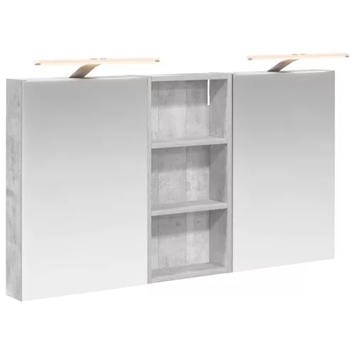  Fürdőszobai Szekrény Szett 3 pcs 110 x 10,5 x 60,5 cm Faanyag