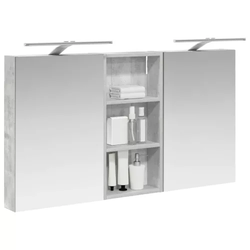  Fürdőszobai Szekrény Szett 3 pcs 110 x 10,5 x 60,5 cm Faanyag