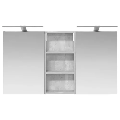  Fürdőszobai Szekrény Szett 3 pcs 110 x 10,5 x 60,5 cm Faanyag