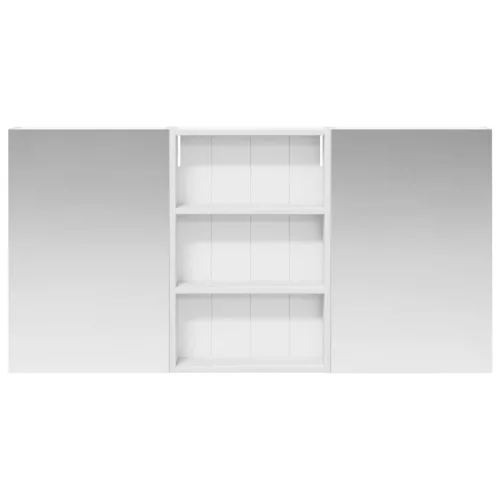  Fürdőszobai Szekrény Szett 3 pcs 120 x 10,5 x 60,5 cm Faanyag