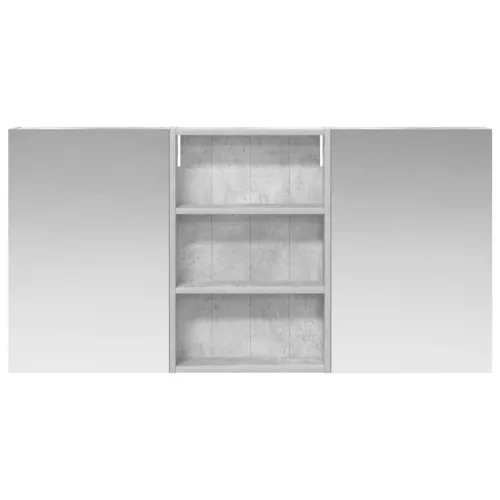  Fürdőszobai Szekrény Szett 3 pcs 120 x 10,5 x 60,5 cm Faanyag