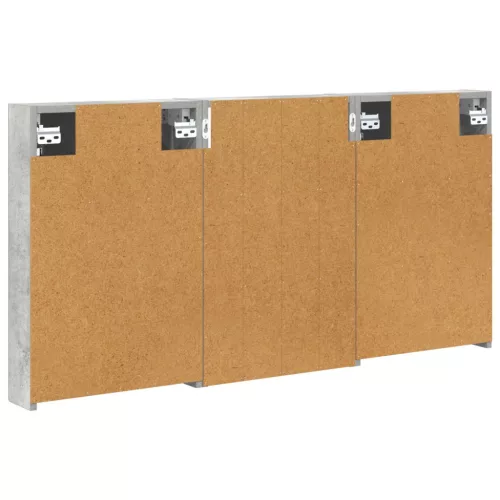  Fürdőszobai Szekrény Szett 3 pcs 120 x 10,5 x 60,5 cm Faanyag