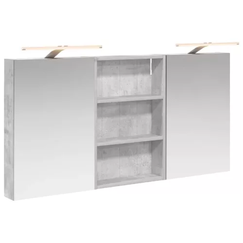  Fürdőszobai Szekrény Szett 3 pcs 120 x 10,5 x 60,5 cm Faanyag