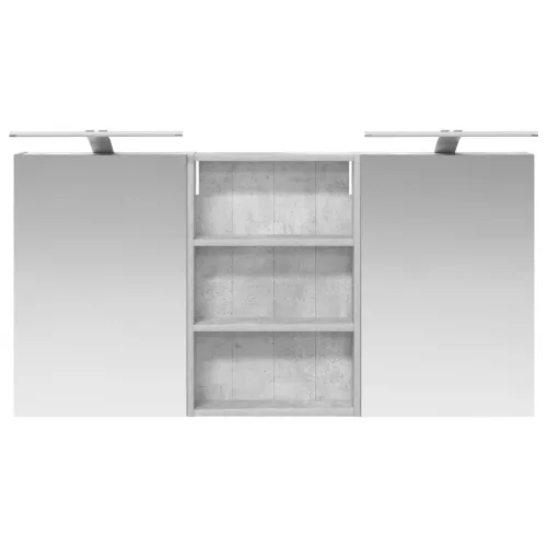  Fürdőszobai Szekrény Szett 3 pcs 120 x 10,5 x 60,5 cm Faanyag