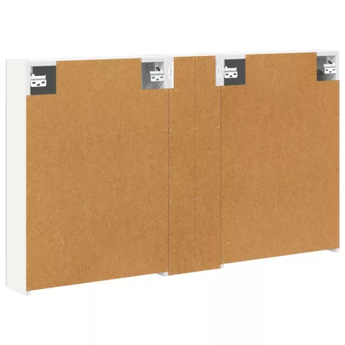  Fürdőszobai Szekrény Szett 3 pcs 120 x 14,5 x 70 cm Faanyag