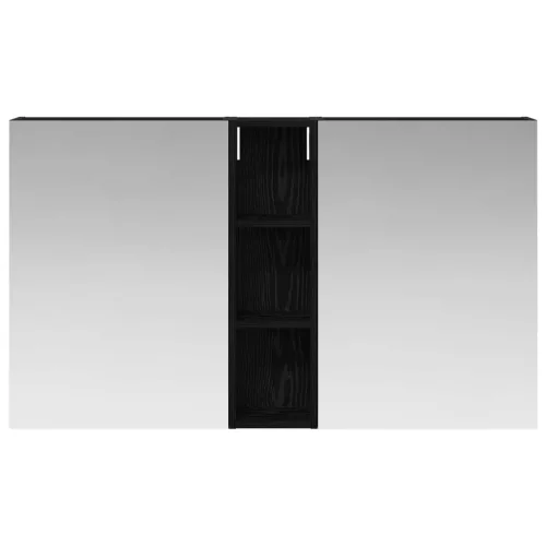  Fürdőszobai Szekrény Szett 3 pcs 120 x 14,5 x 70 cm Faanyag