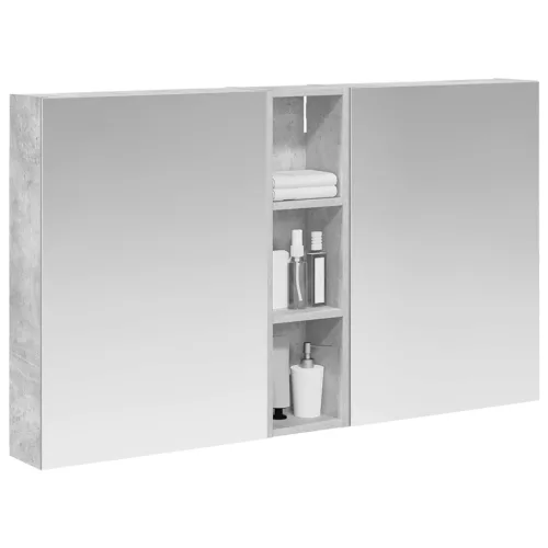  Fürdőszobai Szekrény Szett 3 pcs 120 x 14,5 x 70 cm Faanyag