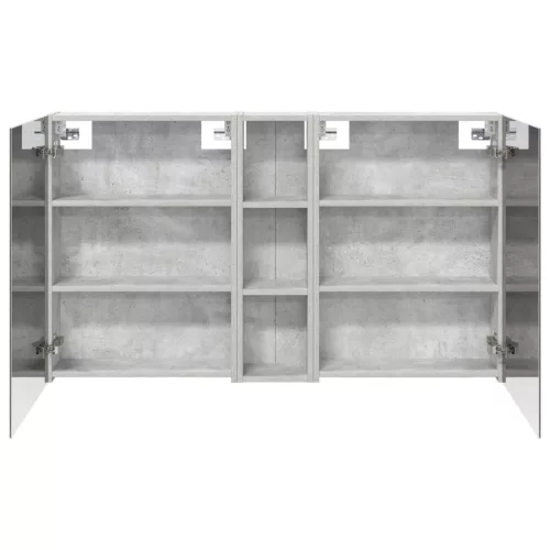  Fürdőszobai Szekrény Szett 3 pcs 120 x 14,5 x 70 cm Faanyag