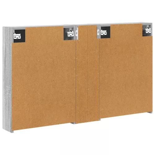  Fürdőszobai Szekrény Szett 3 pcs 120 x 14,5 x 70 cm Faanyag