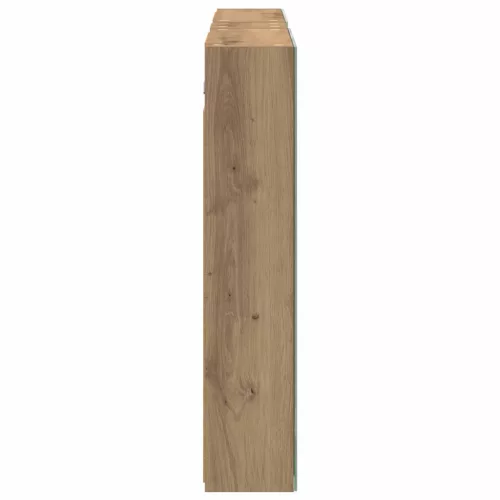  Fürdőszobai Szekrény Szett 3 pcs 120 x 14,5 x 70 cm Faanyag