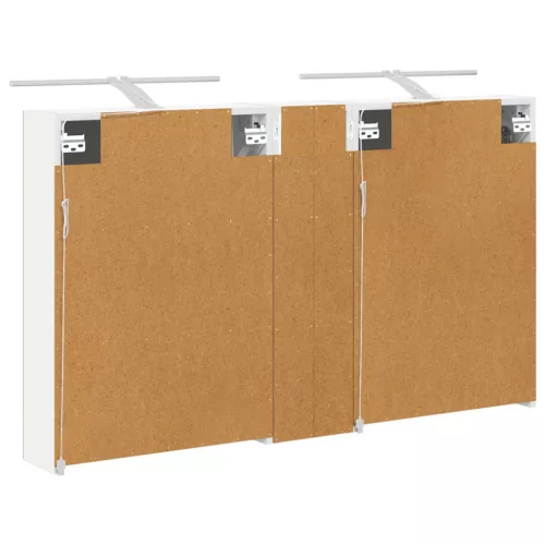  Fürdőszobai Szekrény Szett 3 pcs 120 x 14,5 x 70 cm Faanyag