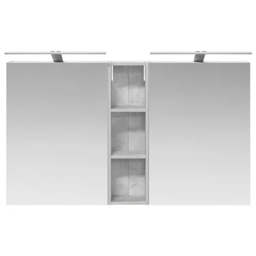  Fürdőszobai Szekrény Szett 3 pcs 120 x 14,5 x 70 cm Faanyag