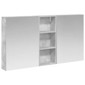    Fürdőszobai Szekrény Szett 3 pcs 130 x 14,5 x 70 cm Faanyag