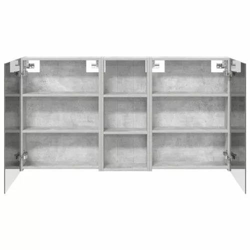  Fürdőszobai Szekrény Szett 3 pcs 130 x 14,5 x 70 cm Faanyag