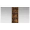  Fürdőszobai Szekrény Szett 3 pcs 130 x 14,5 x 70 cm Faanyag