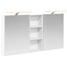    Fürdőszobai Szekrény Szett 3 pcs 130 x 14,5 x 70 cm Faanyag