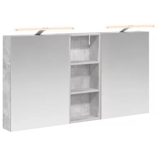  Fürdőszobai Szekrény Szett 3 pcs 130 x 14,5 x 70 cm Faanyag