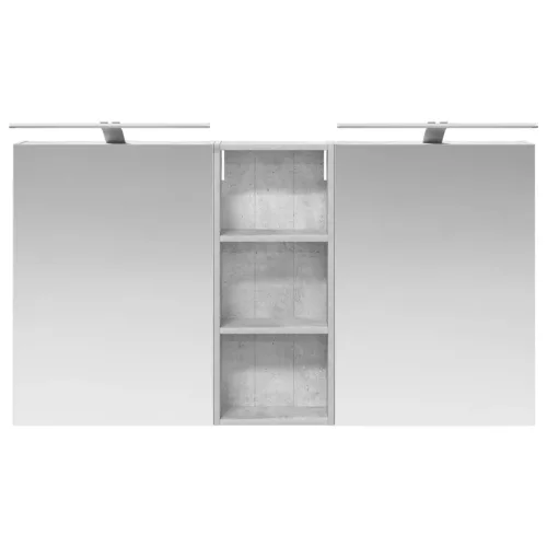  Fürdőszobai Szekrény Szett 3 pcs 130 x 14,5 x 70 cm Faanyag