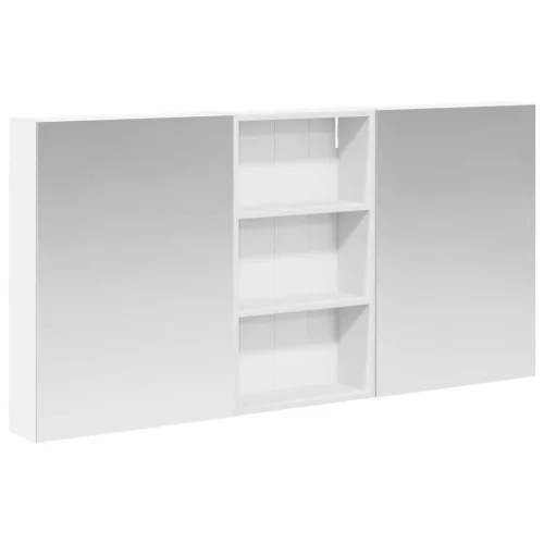  Fürdőszobai Szekrény Szett 3 pcs 140 x 14,5 x 70 cm Faanyag