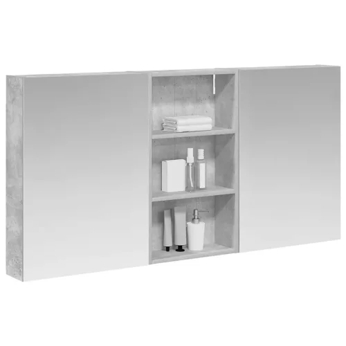  Fürdőszobai Szekrény Szett 3 pcs 140 x 14,5 x 70 cm Faanyag