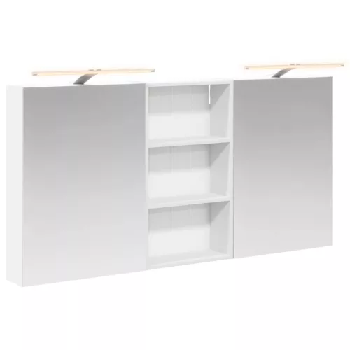  Fürdőszobai Szekrény Szett 3 pcs 140 x 14,5 x 70 cm Faanyag