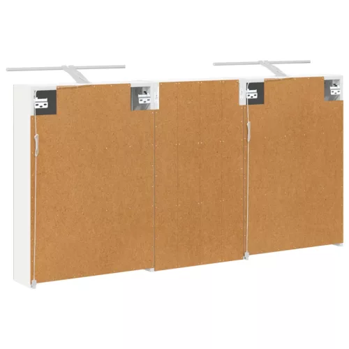  Fürdőszobai Szekrény Szett 3 pcs 140 x 14,5 x 70 cm Faanyag