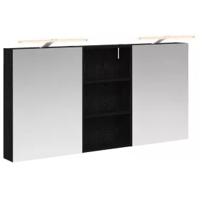    Fürdőszobai Szekrény Szett 3 pcs 140 x 14,5 x 70 cm Faanyag