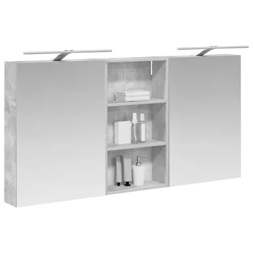  Fürdőszobai Szekrény Szett 3 pcs 140 x 14,5 x 70 cm Faanyag