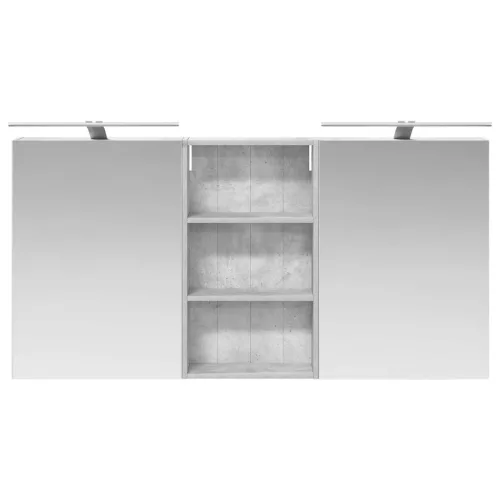  Fürdőszobai Szekrény Szett 3 pcs 140 x 14,5 x 70 cm Faanyag