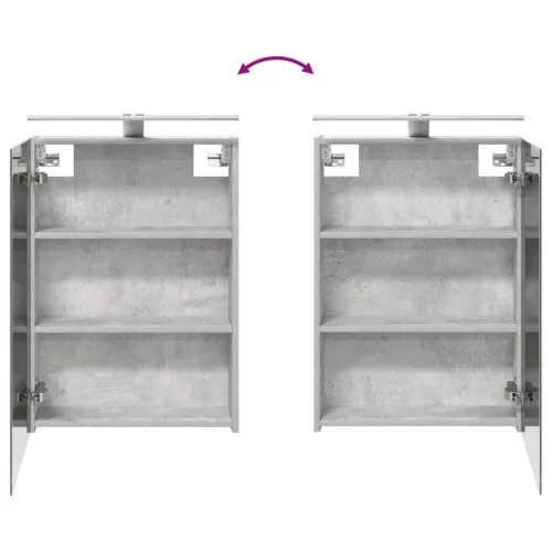  Fürdőszobai Szekrény Szett 3 pcs 140 x 14,5 x 70 cm Faanyag