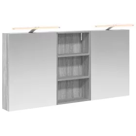    Fürdőszobai Szekrény Szett 3 pcs 140 x 14,5 x 70 cm Faanyag