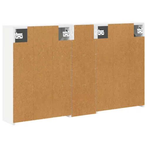  Fürdőszobai Szekrény Szett 3 pcs 106 x 16 x 62,5 cm Faanyag