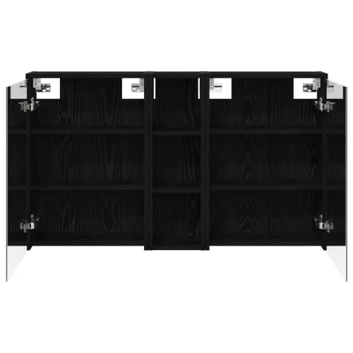  Fürdőszobai Szekrény Szett 3 pcs 106 x 16 x 62,5 cm Faanyag