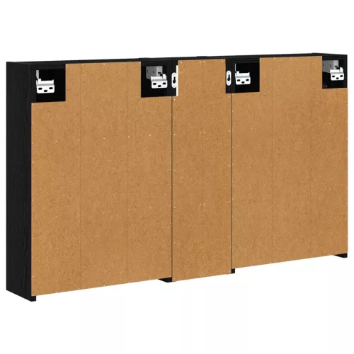  Fürdőszobai Szekrény Szett 3 pcs 106 x 16 x 62,5 cm Faanyag