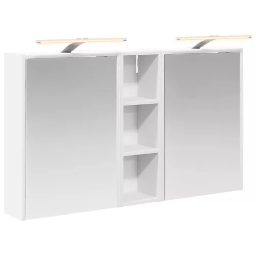  Fürdőszobai Szekrény Szett 3 pcs 106 x 16 x 62,5 cm Faanyag